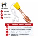 Bantex 1500 watt Electric Immersion| Shock Proof