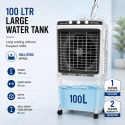 Nexon 100 ltr Air cooler , Tower Cooler  with powerful cooling
