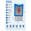 Summermax Mini Room cooler | Air cooler for Shop counter | small rooms, Portable air Cooler Summermax Mini Room cooler | Air cooler for Shop counter | small rooms, Portable air Cooler