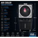 Summermax 150 ltr Venue Air cooler for big rooms Summermax 150 ltr Venue Air cooler for big rooms