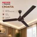 Anchor Croatia Designer Ceiling Fan - 1200mm