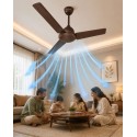 Aricon  Ceiling Fan - 900mm, 400 RPM Smoke Brown 