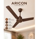 Aricon  Ceiling Fan - 900mm, 400 RPM Smoke Brown 
