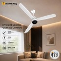Atomberg Renesa Prime Remote BLDC Ceiling Fan 1200MM Gloss White