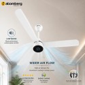 Atomberg Renesa Prime Remote BLDC Ceiling Fan 1200MM Gloss White
