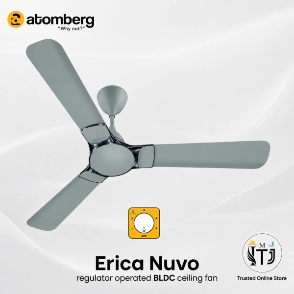 Atomberg Erica Nuvo Regulator Ceiling Fan 1200MM Misty Teal