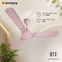 Atomberg Erica Nuvo 1200MM BLDC Ceiling Fan - Lotus Pink
