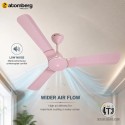 Atomberg Erica Nuvo 1200MM BLDC Ceiling Fan - Lotus Pink