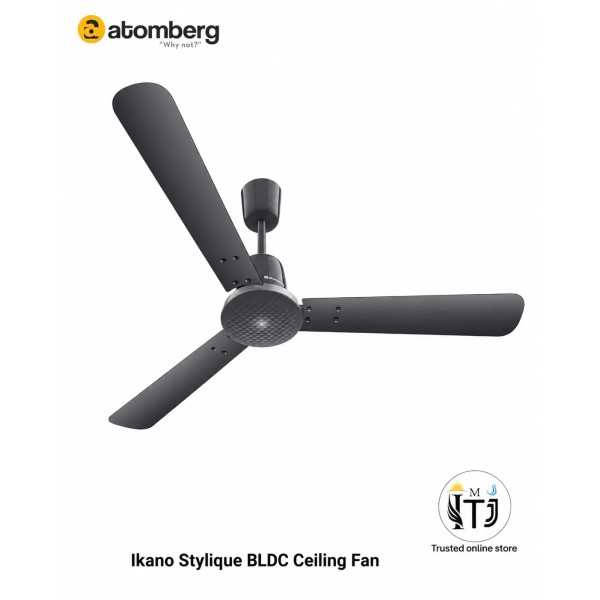 Atomberg Ikano Stylique Ceiling Fan 1200mm Pebble Grey