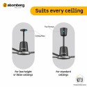 Atomberg Ikano Stylique Ceiling Fan 1200mm Pebble Grey