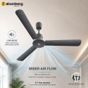 Atomberg Ikano Stylique Ceiling Fan 1200mm Pebble Grey