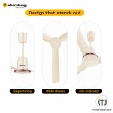 Atomberg Ikano Stylique Ceiling Fan 1200mm Seasand Ivory Atomberg Ikano Stylique Ceiling Fan 1200mm Seasand Ivory
