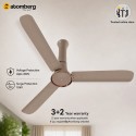 Atomberg Studio Ventra BLDC Ceiling Fan 1250MM | Creme Brulee