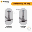 Atomberg Studio Ventra BLDC Ceiling Fan 1250MM | Urban Chrome 
