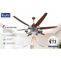 Khul Centurai 6 Ceiling BLDC Fan 1670MM Teak Wood