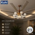 Khul Centurai-8 Ceiling BLDC Fan 1800MM Teak Wood Khul Centurai-8 Ceiling BLDC Fan 1800MM Teak Wood
