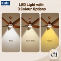 Kuhl Luxus C5 BLDC Ceiling Fan 1200MM Brown Kuhl Luxus C5 BLDC Ceiling Fan 1200MM Brown