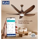 Kuhl Luxus C5 BLDC Ceiling Fan 1320 MM Teak Wood Kuhl Luxus C5 BLDC Ceiling Fan 1320 MM Teak Wood