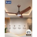 Kuhl Meridian M1 BLDC Ceiling Fan 1200MM Teak Wood Kuhl Meridian M1 BLDC Ceiling Fan 1200MM Teak Wood