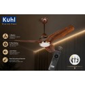 Kuhl Meridian M1 BLDC Ceiling Fan 1200MM Teak Wood Kuhl Meridian M1 BLDC Ceiling Fan 1200MM Teak Wood
