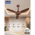 Kuhl Meridian M2 BLDC Ceiling Fan 1200MM Brown Kuhl Meridian M2 BLDC Ceiling Fan 1200MM Brown