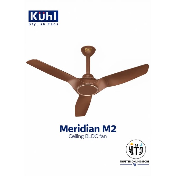 Kuhl Meridian M2 BLDC Ceiling Fan 1200MM Brown  