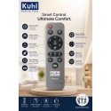 Khul Prima A3 Duo BLDC Ceiling Fan 1200MM Brown