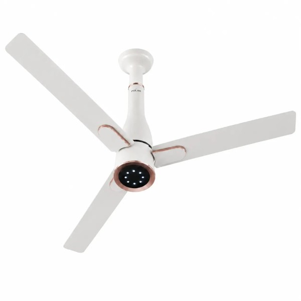 Polycab AeroFame BLDC Fan 1200MM Everest White Gold