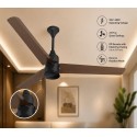 POLYCAB Silencio Mini BLDC FAN 1200MM-Luster Brown