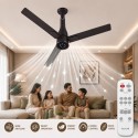 Polycab AeroFame BLDC Fan 1200MM Midnight Black