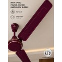 Bajaj Chetak HS Ceiling Fan - 1200mm, 400 RPM Dark Brown