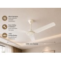 Bajaj Edge HS Ceiling Fan - White, 1200mm, 400 RPM