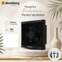 Atomberg Efficio Exhaust BLDC Fan 250mm Gloss Black Atomberg Efficio Exhaust BLDC Fan 250mm Gloss Black