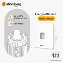 Atomberg Studio+ Exhaust Fan 150mm Gloss White Atomberg Studio+ Exhaust Fan 150mm Gloss White