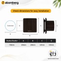 Atomberg Studio Exhaust BLDC Fan 150mm Gloss Brown Atomberg Studio Exhaust BLDC Fan 150mm Gloss Brown