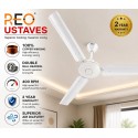 Havells Reo Utsav 1200mm Ceiling Fan - White Havells Reo Utsav 1200mm Ceiling Fan - White