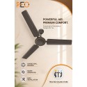 Havells Reo Vaayu 1200mm Ceiling Fan - Smoke Brown Havells Reo Vaayu 1200mm Ceiling Fan - Smoke Brown