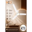 Havells Reo Vaayu 1200mm Ceiling Fan - White