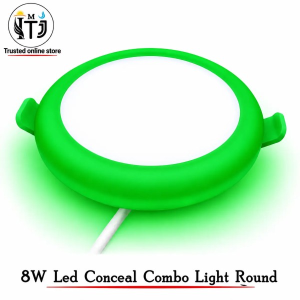 MITJ 8W Round LED Panel Light | Combo Light 