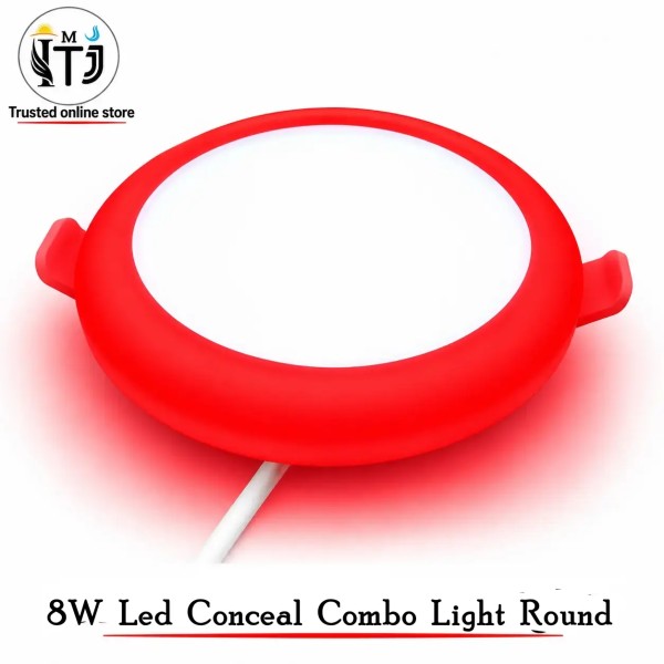 MITJ 8W Round LED Panel Light | Combo Light 