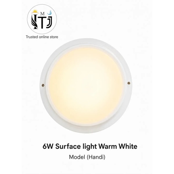 MITJ-6W Surface Light | Model-Handi | Warm White