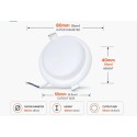 MITJ 5W Conceal LED Mini Deep Light| Blue