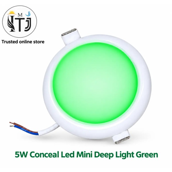 MITJ 5W Conceal LED Mini Deep Light| Green