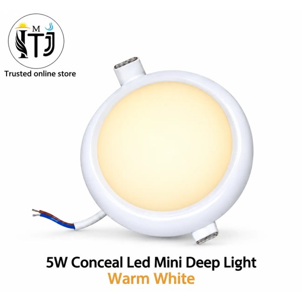 MITJ 5W Conceal LED Mini Deep Light| Warm White