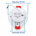 MITJ 5W Conceal Led Deep Light| Blue