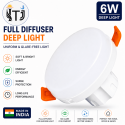 MITJ Deep Light 6 Watt with Full Diffuser