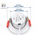 MITJ 3W Conceal Lens Deep LED Light | Red