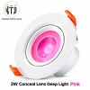 MITJ 3W Conceal Lens Deep LED Light | Pink