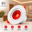 MITJ 3W Conceal Lens Deep LED Light | Red