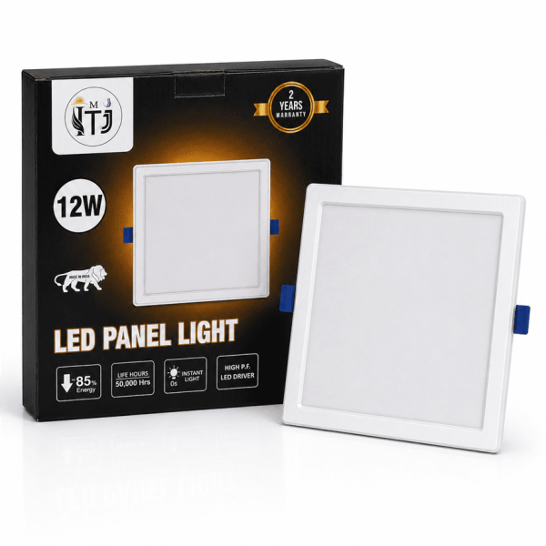 MITJ 12 Watt LED Panel Light - Cool White